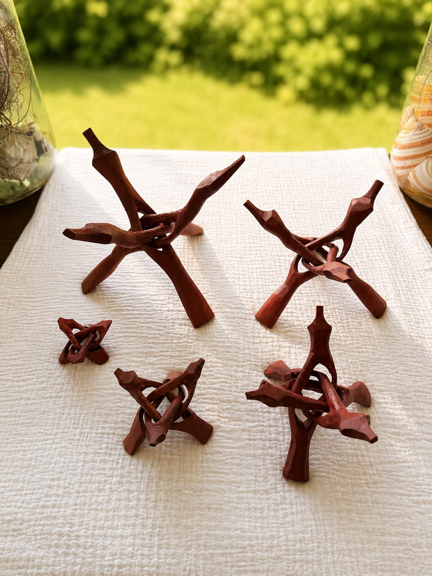 Carved Rosewood Stand