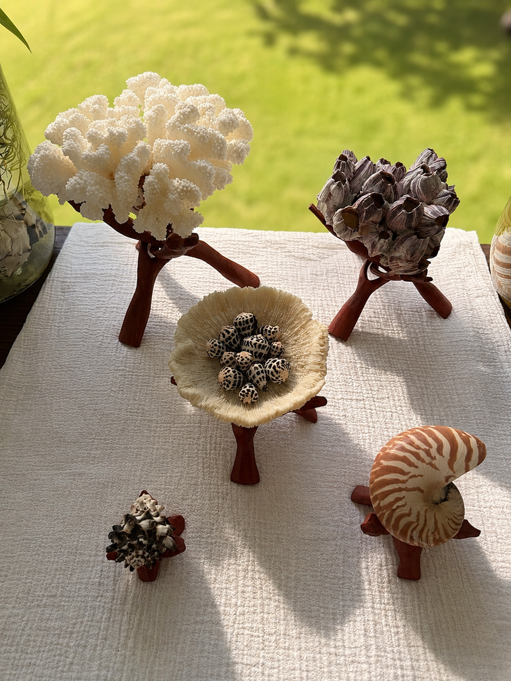 Carved Rosewood Stand
