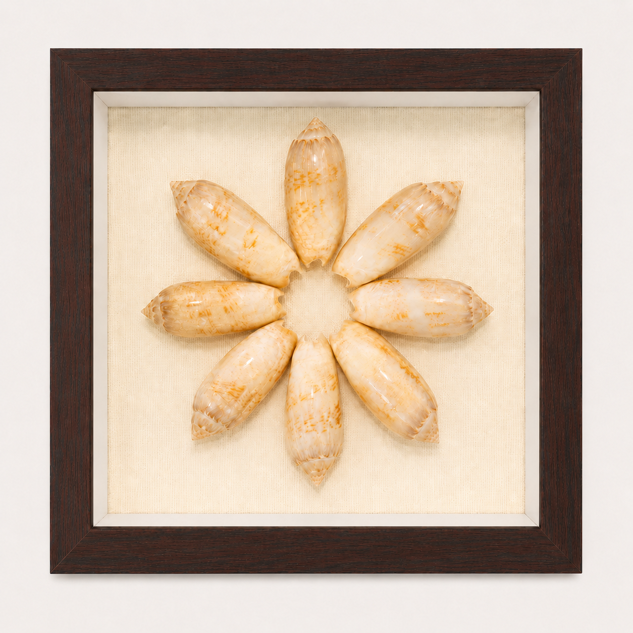 Lettered Olive Shadow Box