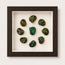 Mini Green Turban Shadow Box